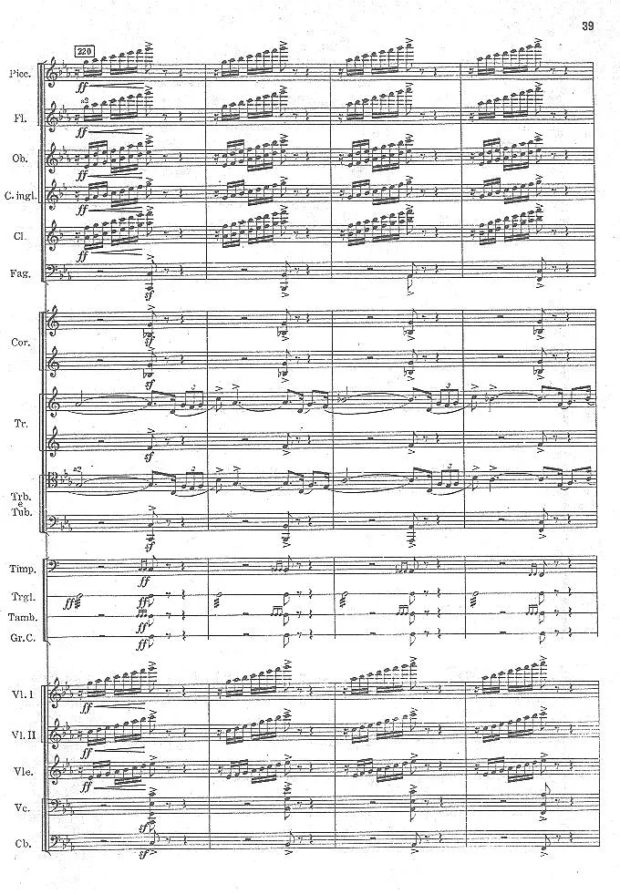 瞿维_交响诗《人民英雄纪念碑》总谱_一万首著名钢琴曲谱哈农贝多芬合集视频教学电子版高清无水印可打印_08名曲总谱合集