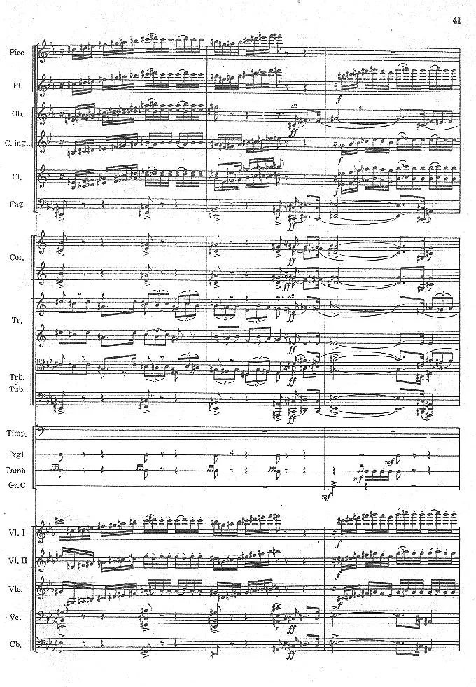 瞿维_交响诗《人民英雄纪念碑》总谱_一万首著名钢琴曲谱哈农贝多芬合集视频教学电子版高清无水印可打印_08名曲总谱合集