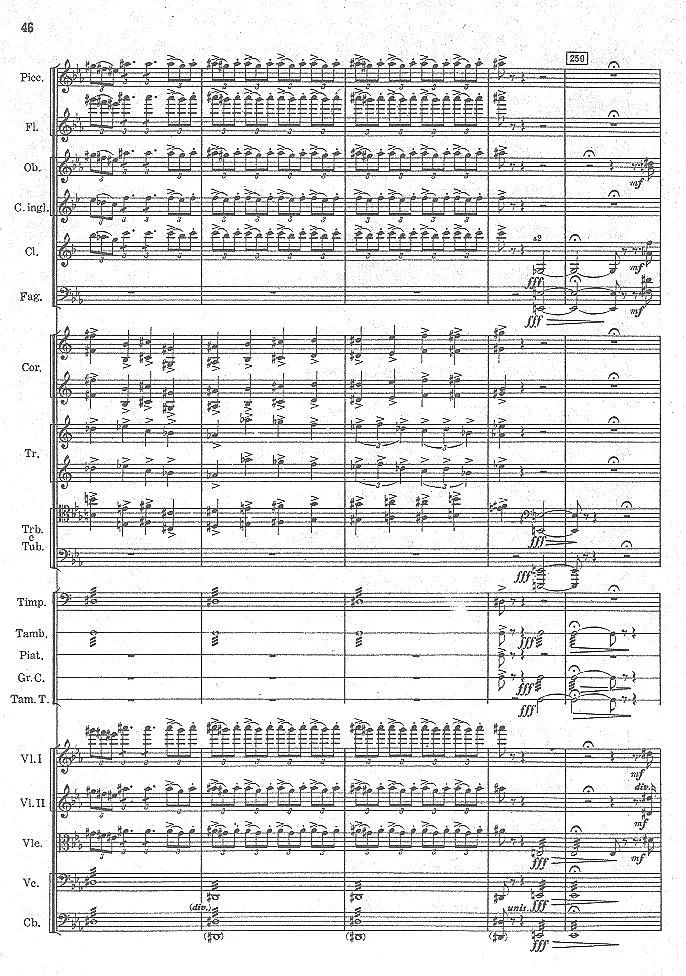 瞿维_交响诗《人民英雄纪念碑》总谱_一万首著名钢琴曲谱哈农贝多芬合集视频教学电子版高清无水印可打印_08名曲总谱合集