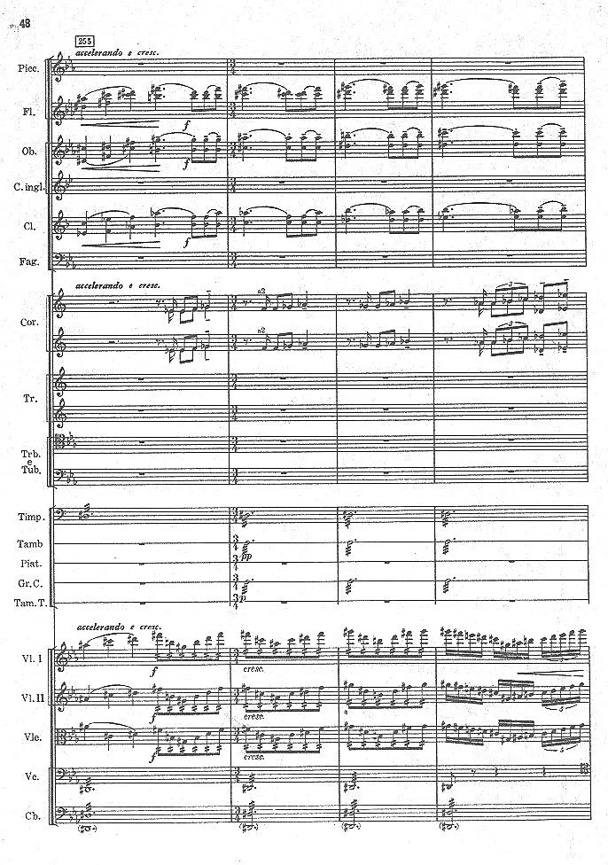 瞿维_交响诗《人民英雄纪念碑》总谱_一万首著名钢琴曲谱哈农贝多芬合集视频教学电子版高清无水印可打印_08名曲总谱合集