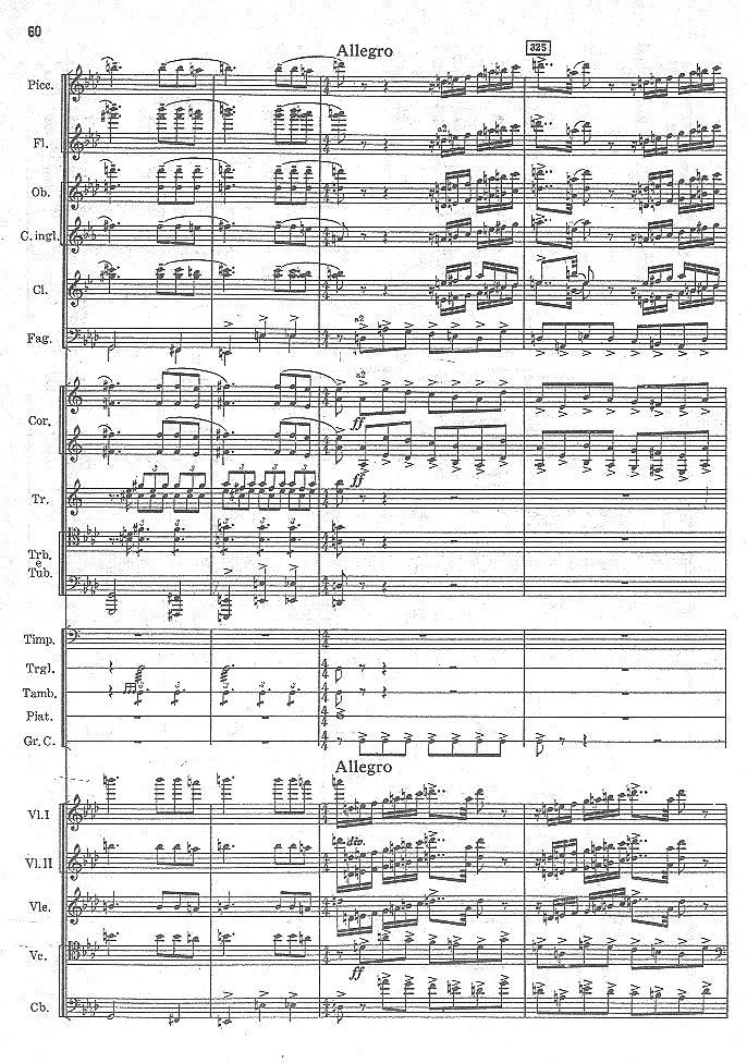 瞿维_交响诗《人民英雄纪念碑》总谱_一万首著名钢琴曲谱哈农贝多芬合集视频教学电子版高清无水印可打印_08名曲总谱合集