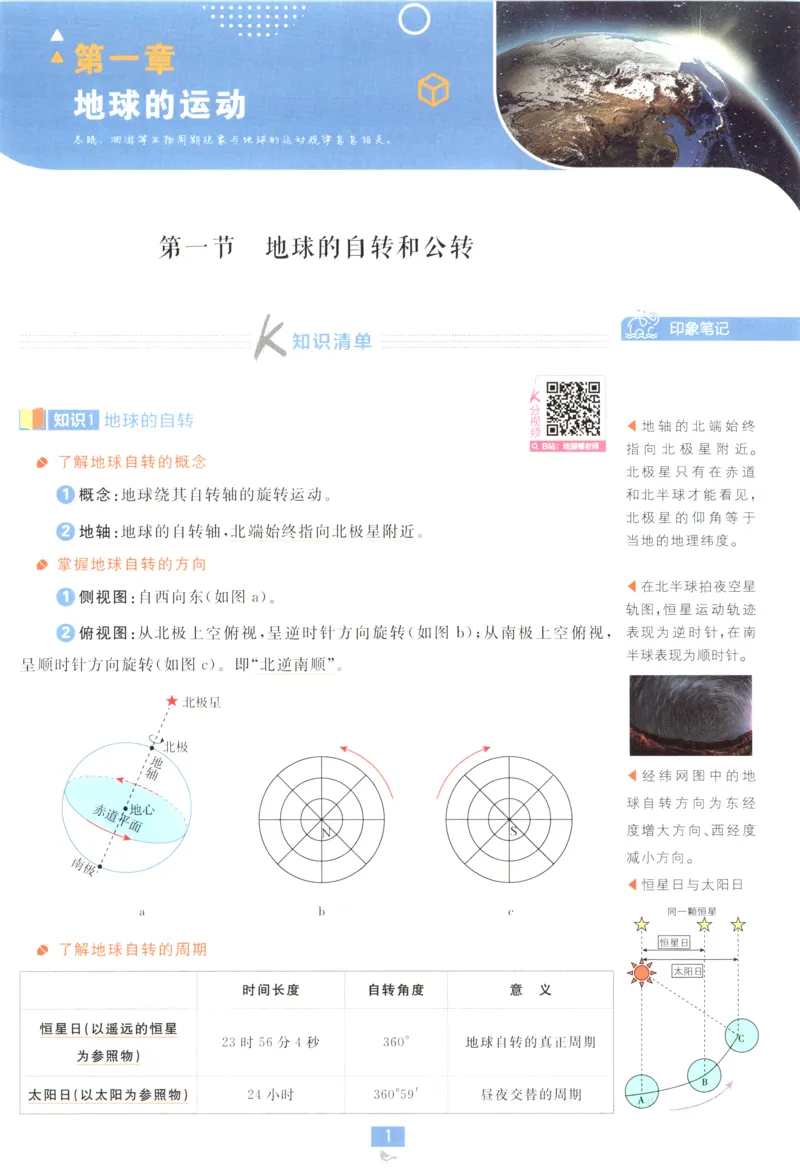 狂K重点_地理_2026版高中必刷题地理《人教》_2026版高中必刷题地理选修1RJ