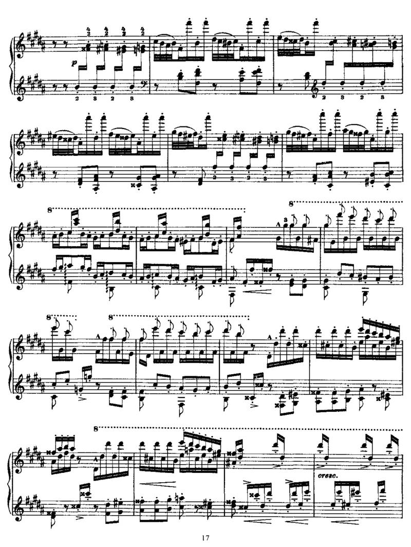 帕格尼尼练习曲6PaganiniEtudes_一万首著名钢琴曲谱哈农贝多芬合集视频教学电子版高清无水印可打印_1古典钢琴知名音乐家谱_李斯特钢琴谱全集_各种练习曲！！！！