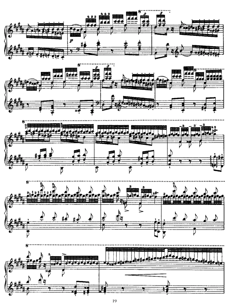 帕格尼尼练习曲6PaganiniEtudes_一万首著名钢琴曲谱哈农贝多芬合集视频教学电子版高清无水印可打印_1古典钢琴知名音乐家谱_李斯特钢琴谱全集_各种练习曲！！！！