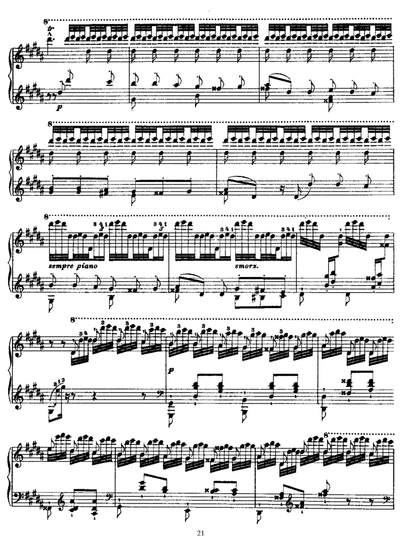 帕格尼尼练习曲6PaganiniEtudes_一万首著名钢琴曲谱哈农贝多芬合集视频教学电子版高清无水印可打印_1古典钢琴知名音乐家谱_李斯特钢琴谱全集_各种练习曲！！！！