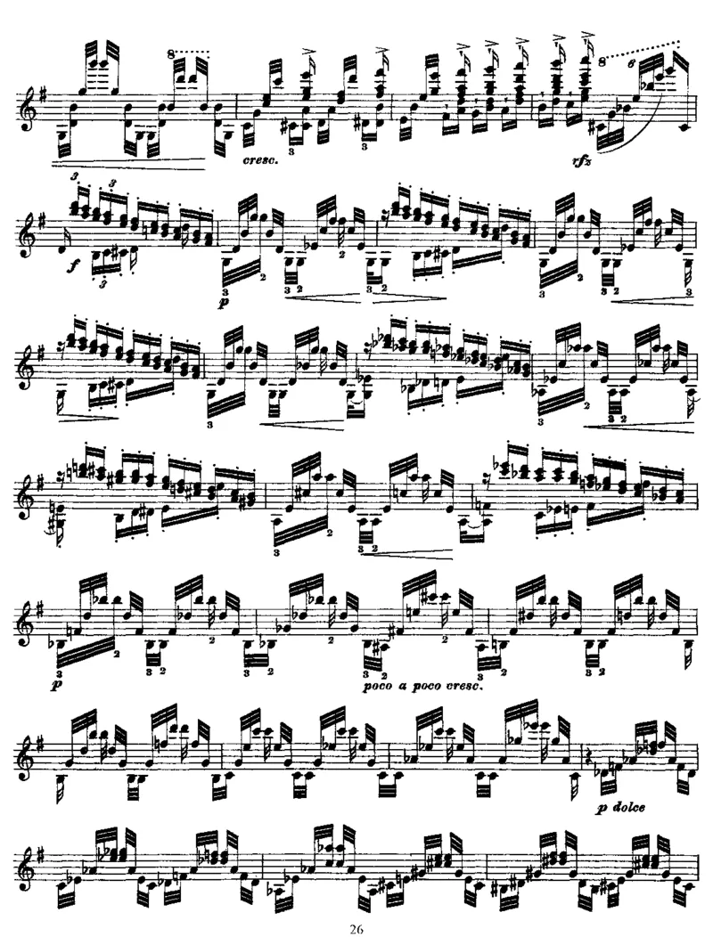 帕格尼尼练习曲6PaganiniEtudes_一万首著名钢琴曲谱哈农贝多芬合集视频教学电子版高清无水印可打印_1古典钢琴知名音乐家谱_李斯特钢琴谱全集_各种练习曲！！！！