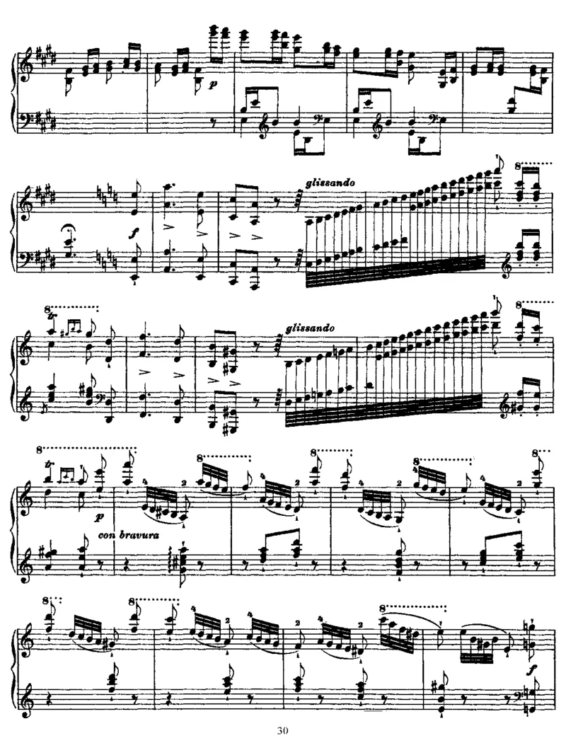 帕格尼尼练习曲6PaganiniEtudes_一万首著名钢琴曲谱哈农贝多芬合集视频教学电子版高清无水印可打印_1古典钢琴知名音乐家谱_李斯特钢琴谱全集_各种练习曲！！！！