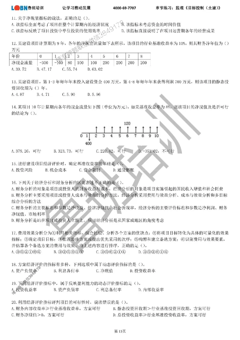 监理章节练习《目标控制（土建）》_监理工程师_2025监理工程师_2025年监理工程师SVIP_2025年监理土建控制SVIP_01-精华文档✿电子教材✿历年真题