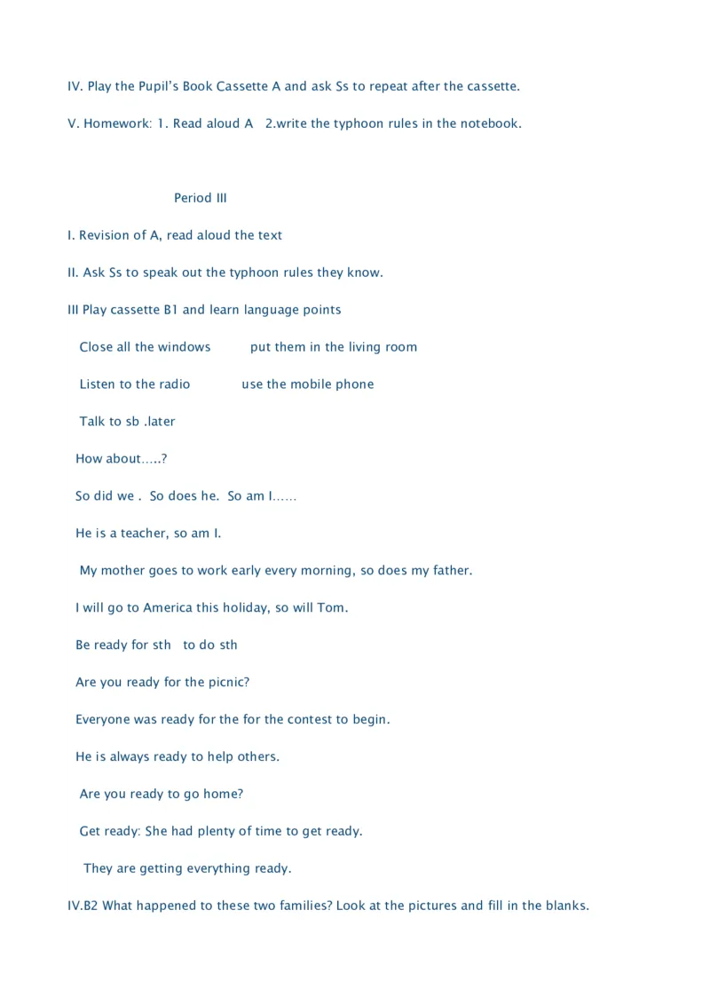 深圳版小学英语五年级下册全册教案_小学1-6年级全部试卷_英语_五年级_3-10-6、小学五年级英语下册_3-10-6-3、课件、讲义、教案