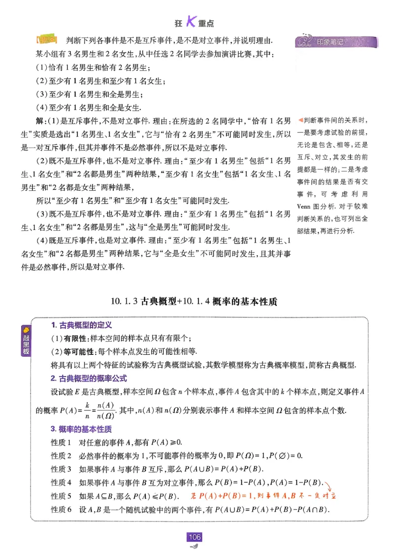 狂k重点数学必修2_数学_2026版高中必刷题数学《人教A版》_2026春高中必刷题《人教A版数学必修2》