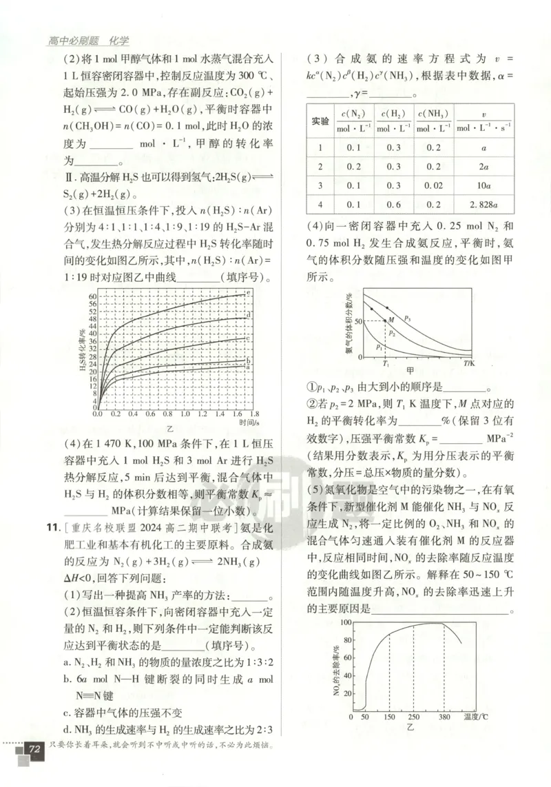 主书_化学_2026版高中必刷题化学《鲁科》_高中必刷题化学选修2LK