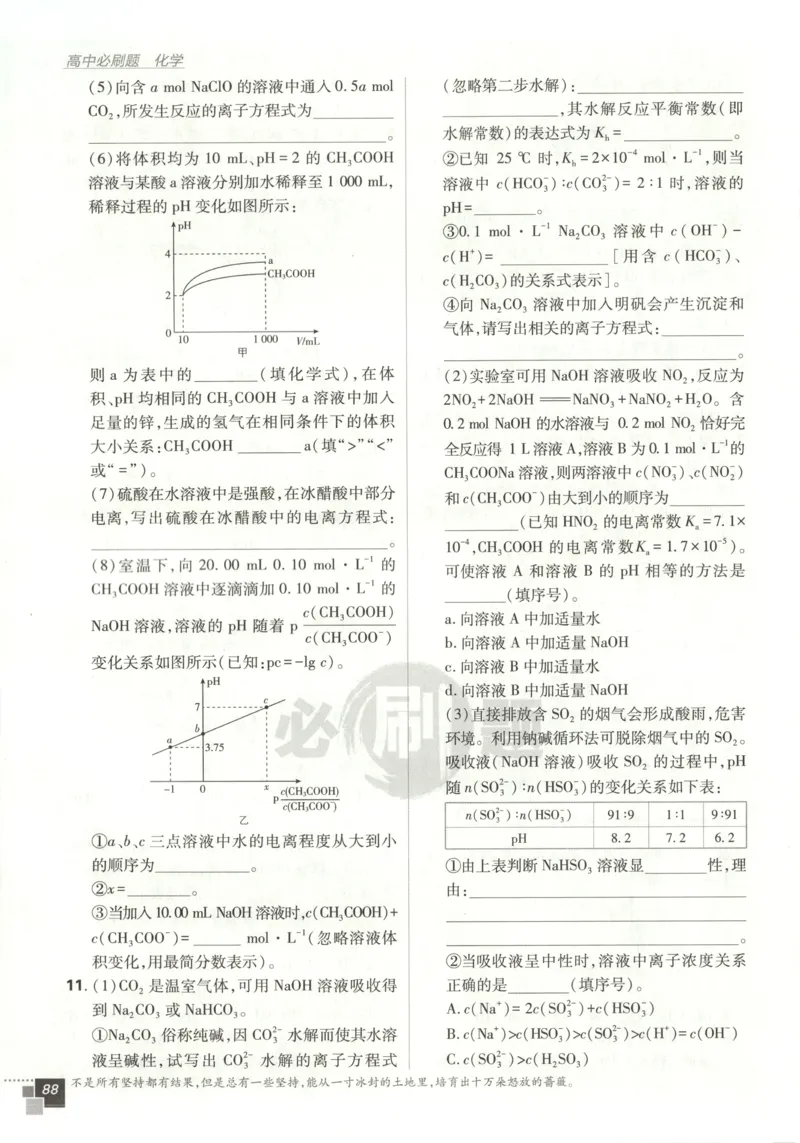 主书_化学_2026版高中必刷题化学《鲁科》_高中必刷题化学选修2LK