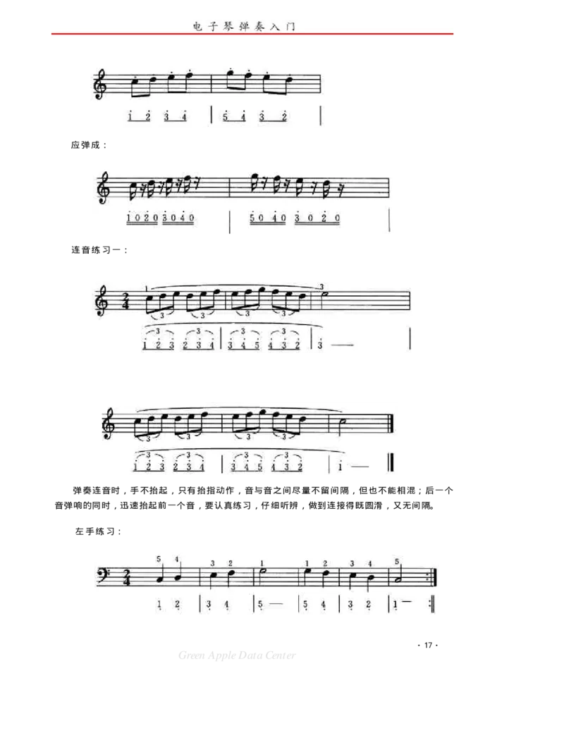 电子琴弹奏入门_一万首著名钢琴曲谱哈农贝多芬合集视频教学电子版高清无水印可打印_09钢琴教材合集_常用教材钢琴谱（80+本）