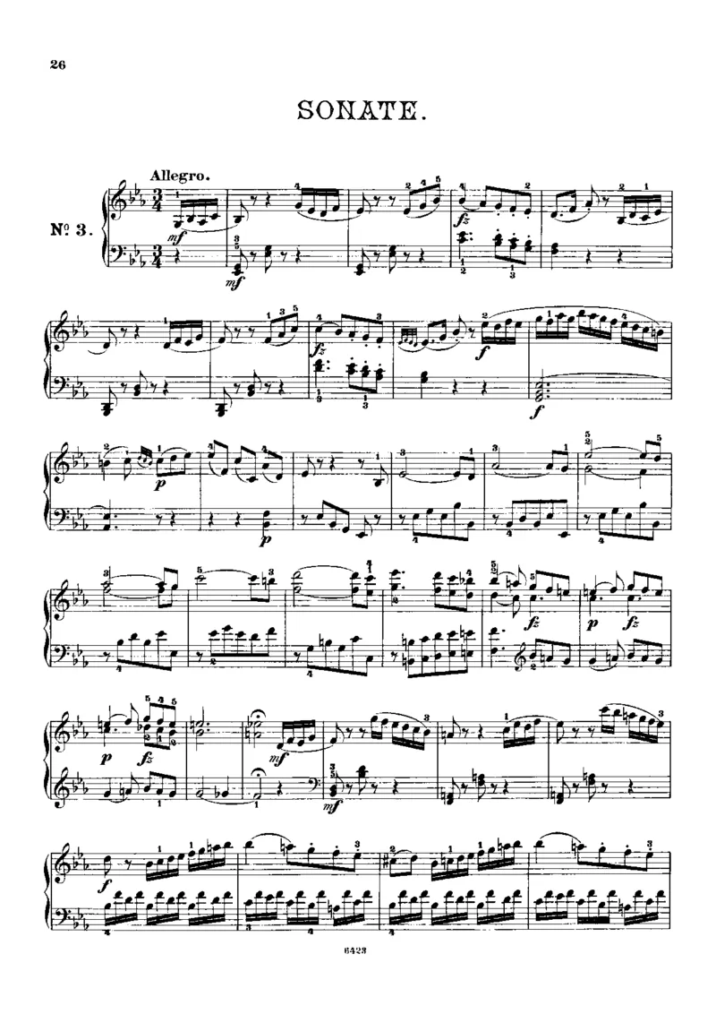 海顿奏鸣曲No59-XVI49_一万首著名钢琴曲谱哈农贝多芬合集视频教学电子版高清无水印可打印_1古典钢琴知名音乐家谱_海顿钢琴谱全集