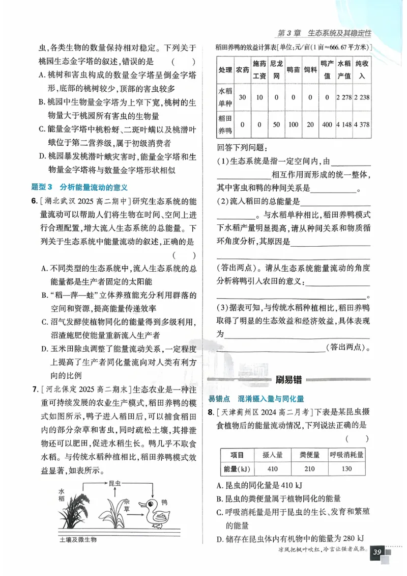 主书生物选修2_生物_2026版高中必刷题生物人教版_2026春高中必刷题生物必修2RJ