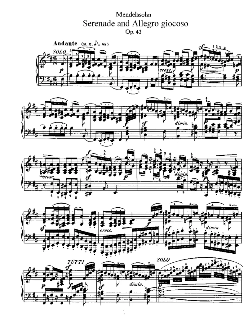 小夜曲与欢快的快板,Op43_一万首著名钢琴曲谱哈农贝多芬合集视频教学电子版高清无水印可打印_02现代钢琴谱合集_马克西姆钢琴谱全集_门德尔松钢琴谱全集