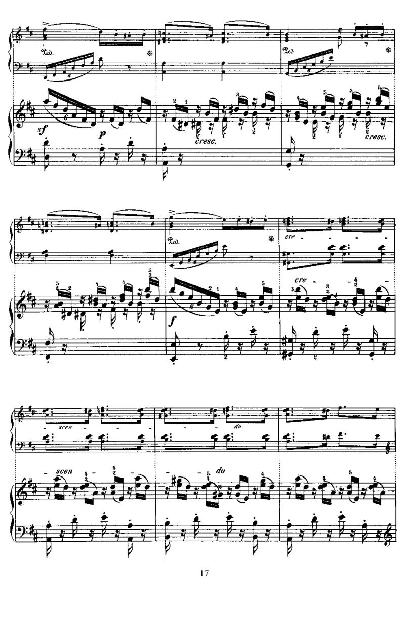 小夜曲与欢快的快板,Op43_一万首著名钢琴曲谱哈农贝多芬合集视频教学电子版高清无水印可打印_02现代钢琴谱合集_马克西姆钢琴谱全集_门德尔松钢琴谱全集