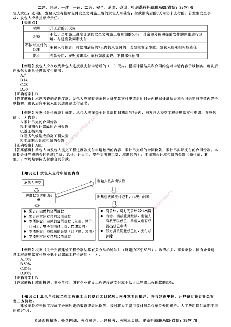 第02讲　建设工程施工阶段投资控制（二）_监理工程师_2025监理工程师_2025年监理工程师SVIP_2025年监理土建控制SVIP_03-习题精析✿实战特训✿模考通关