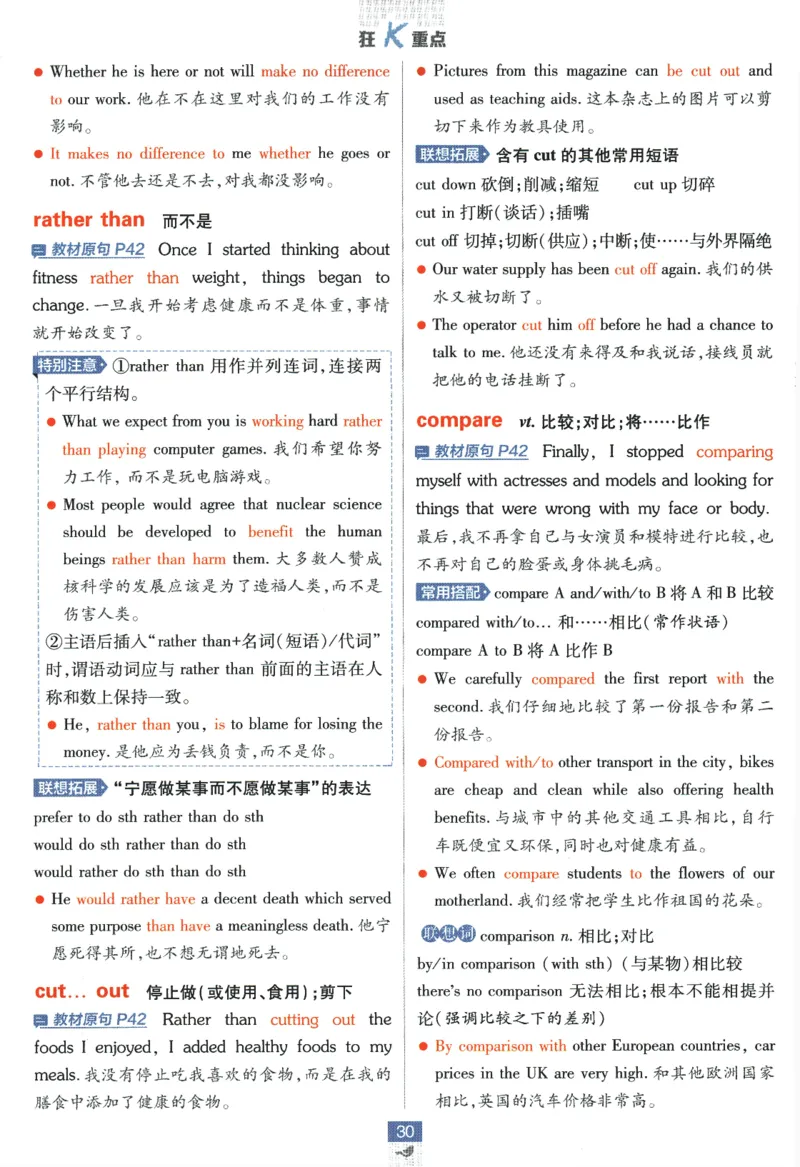 2026版《高中必刷题》英语RJ必修一二狂K重点_2026版高中必刷题_英语_2026版高中必刷题英语《人教》_2026版高中必刷题英语必修一二合订人教版