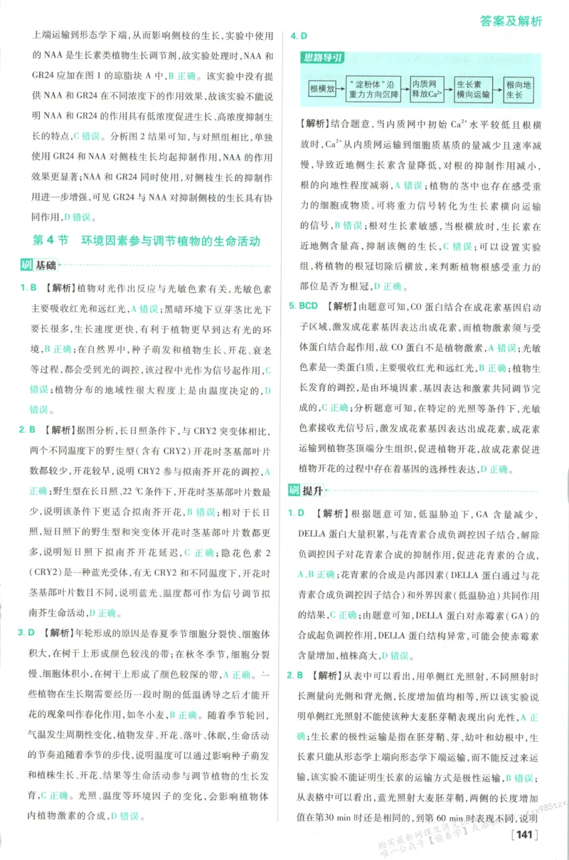 答案-生物_生物_2026版高中必刷题生物人教版_2026版高中必刷题生物选修1RJ(1)