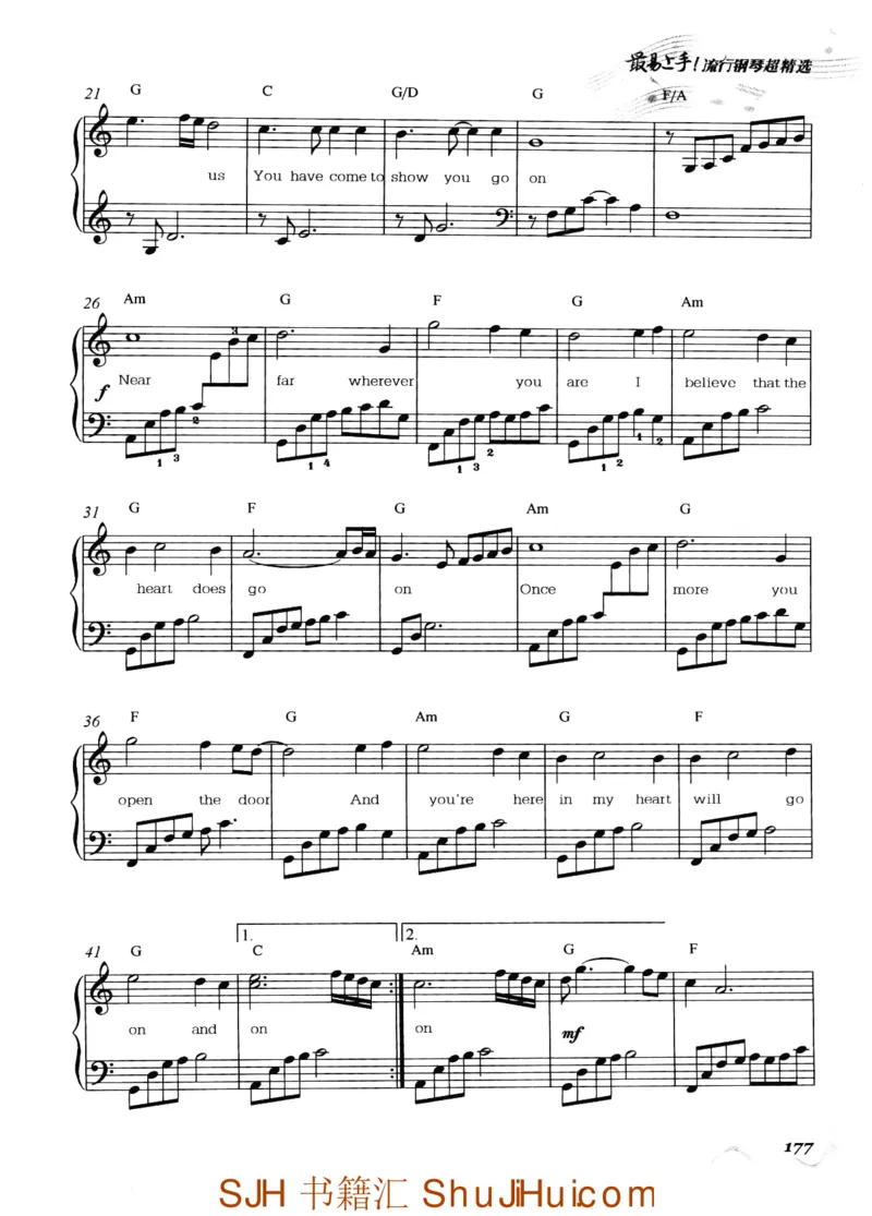 王球《最易上手流行钢琴超精选》_一万首著名钢琴曲谱哈农贝多芬合集视频教学电子版高清无水印可打印_09钢琴教材合集_常用教材钢琴谱（80+本）