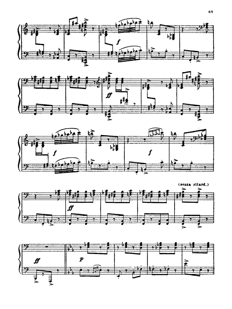 灰姑娘钢琴作品集OP.95，97，102_一万首著名钢琴曲谱哈农贝多芬合集视频教学电子版高清无水印可打印_1古典钢琴知名音乐家谱_普罗科菲耶夫钢琴谱全集