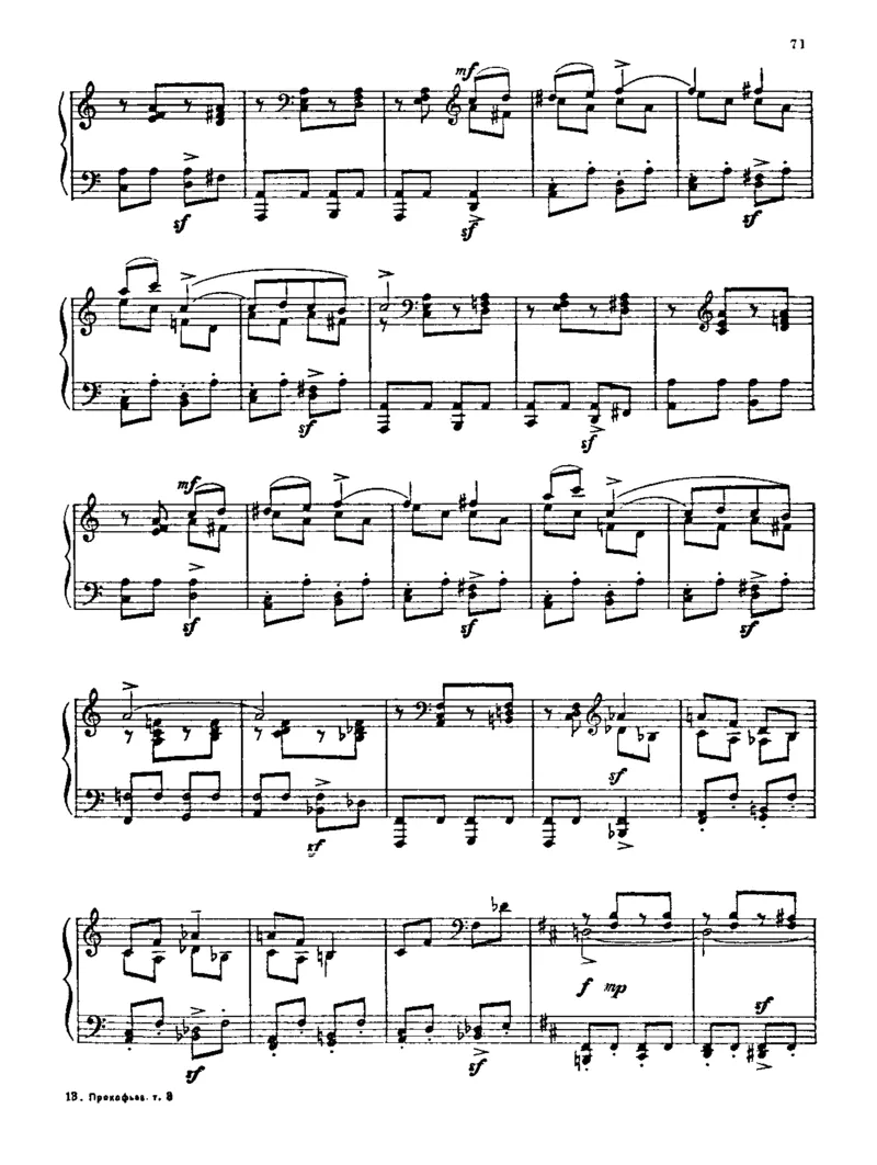 灰姑娘钢琴作品集OP.95，97，102_一万首著名钢琴曲谱哈农贝多芬合集视频教学电子版高清无水印可打印_1古典钢琴知名音乐家谱_普罗科菲耶夫钢琴谱全集