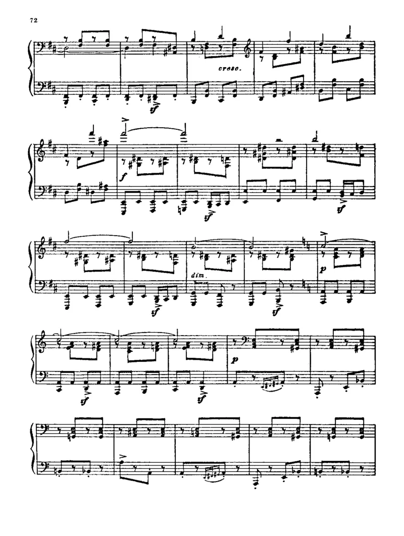 灰姑娘钢琴作品集OP.95，97，102_一万首著名钢琴曲谱哈农贝多芬合集视频教学电子版高清无水印可打印_1古典钢琴知名音乐家谱_普罗科菲耶夫钢琴谱全集