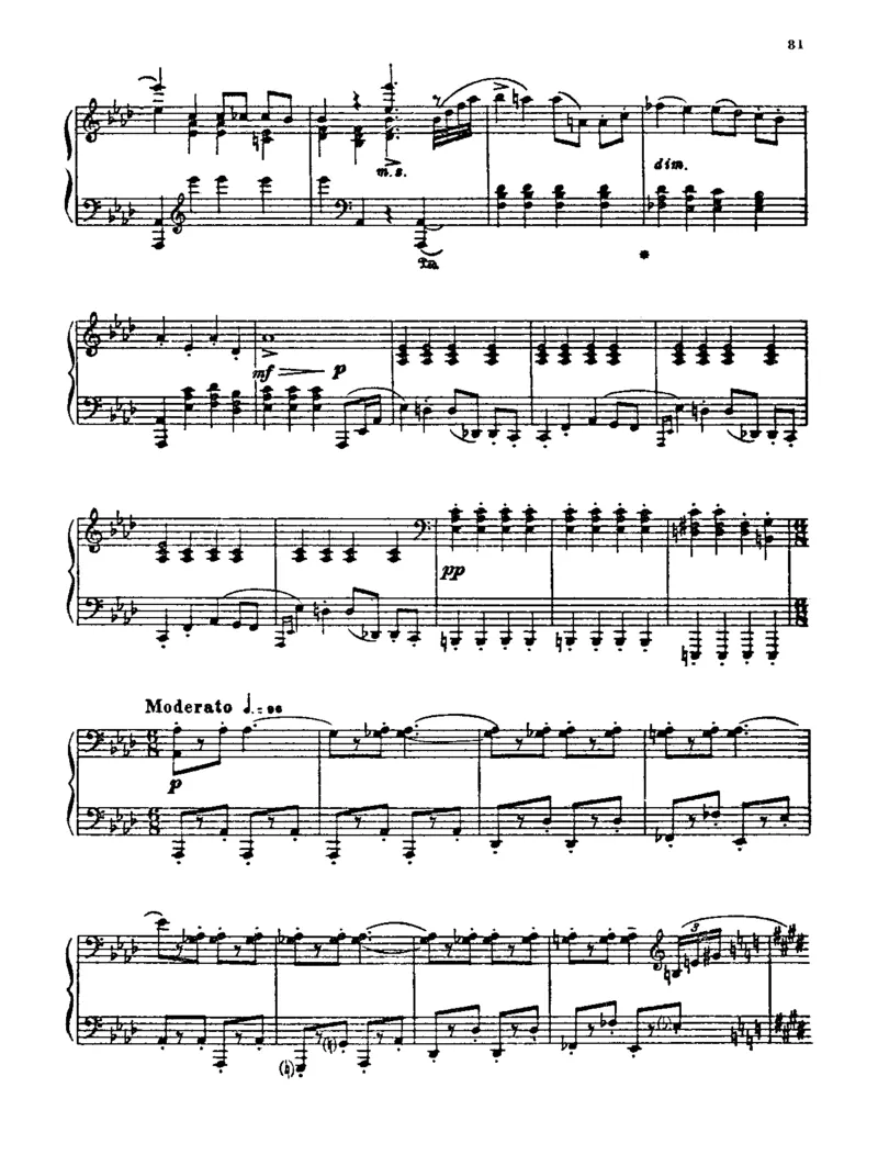 灰姑娘钢琴作品集OP.95，97，102_一万首著名钢琴曲谱哈农贝多芬合集视频教学电子版高清无水印可打印_1古典钢琴知名音乐家谱_普罗科菲耶夫钢琴谱全集