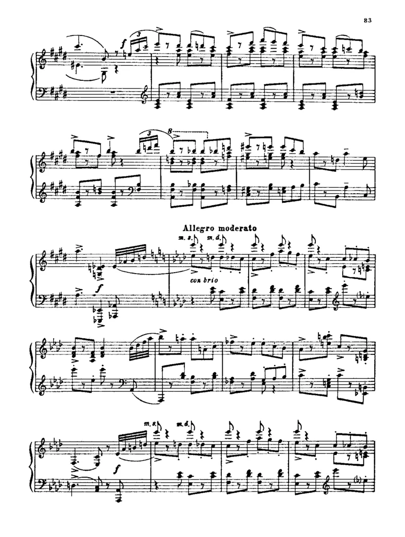 灰姑娘钢琴作品集OP.95，97，102_一万首著名钢琴曲谱哈农贝多芬合集视频教学电子版高清无水印可打印_1古典钢琴知名音乐家谱_普罗科菲耶夫钢琴谱全集