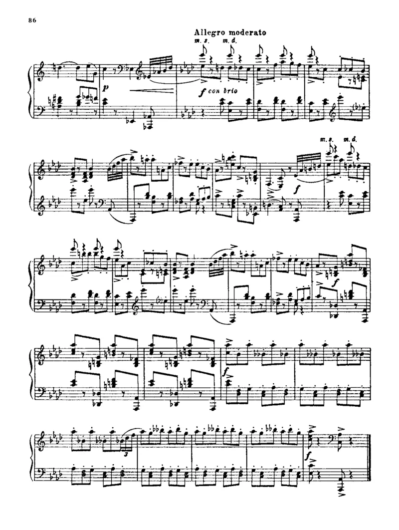 灰姑娘钢琴作品集OP.95，97，102_一万首著名钢琴曲谱哈农贝多芬合集视频教学电子版高清无水印可打印_1古典钢琴知名音乐家谱_普罗科菲耶夫钢琴谱全集