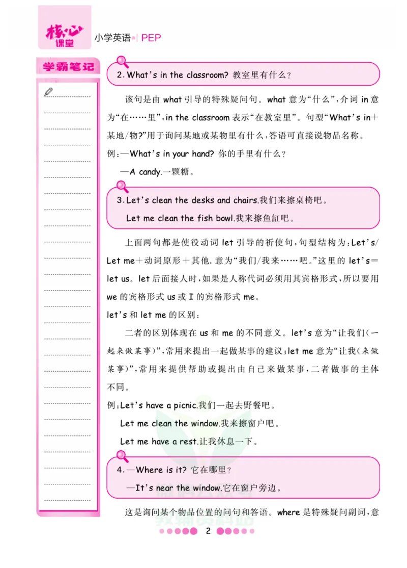四年级上册英语人教PEP版知识清单_小学1-6年级全部试卷_英语_四年级_3-9-5、小学四年级英语上册_3-9-5-1、复习、知识点、归纳汇总_人教PEP版