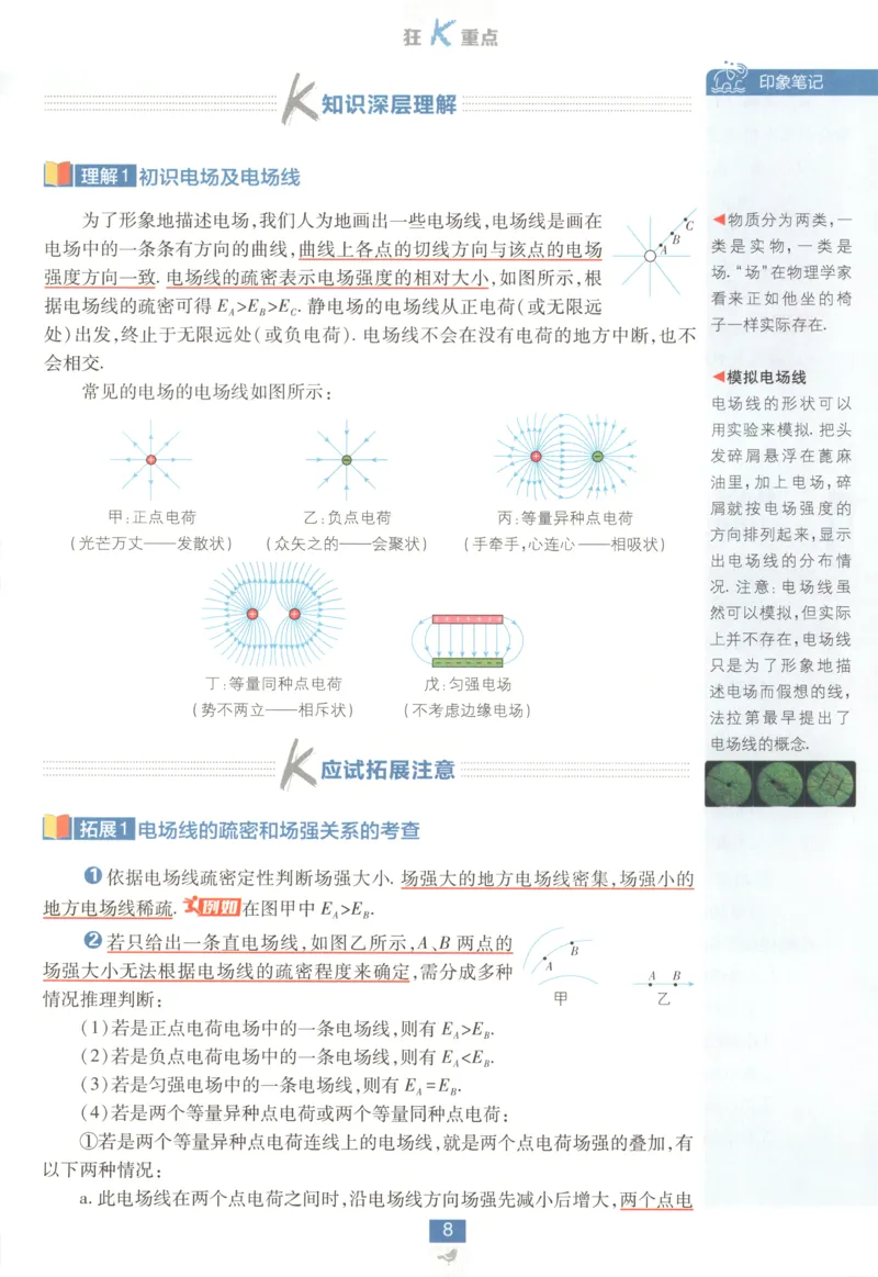 狂K重点_2026版高中必刷题_物理_2026版高中必刷题物理鲁科版_2026版高中必刷题物理必修三（鲁科版）