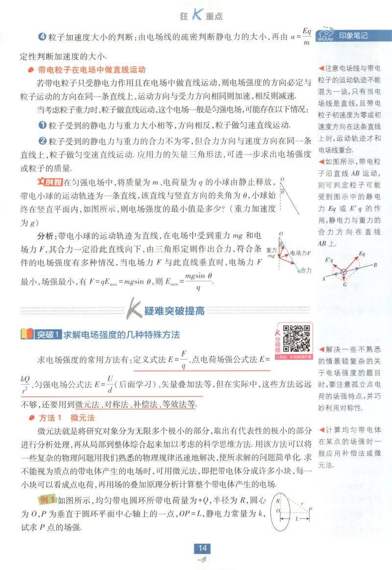 狂K重点_2026版高中必刷题_物理_2026版高中必刷题物理鲁科版_2026版高中必刷题物理必修三（鲁科版）