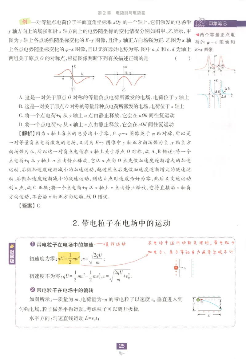 狂K重点_2026版高中必刷题_物理_2026版高中必刷题物理鲁科版_2026版高中必刷题物理必修三（鲁科版）