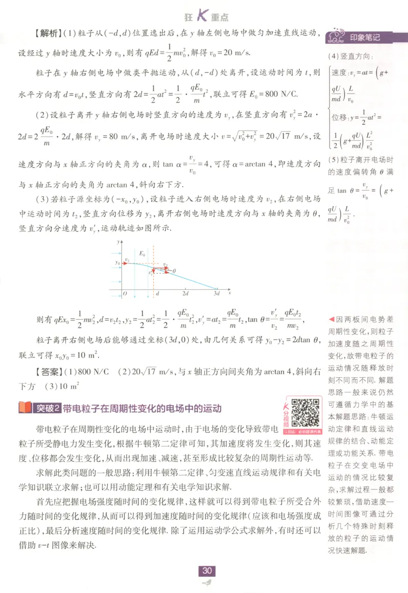 狂K重点_2026版高中必刷题_物理_2026版高中必刷题物理鲁科版_2026版高中必刷题物理必修三（鲁科版）