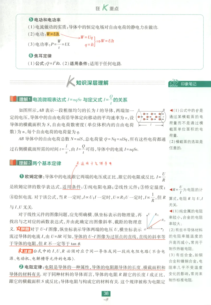 狂K重点_2026版高中必刷题_物理_2026版高中必刷题物理鲁科版_2026版高中必刷题物理必修三（鲁科版）