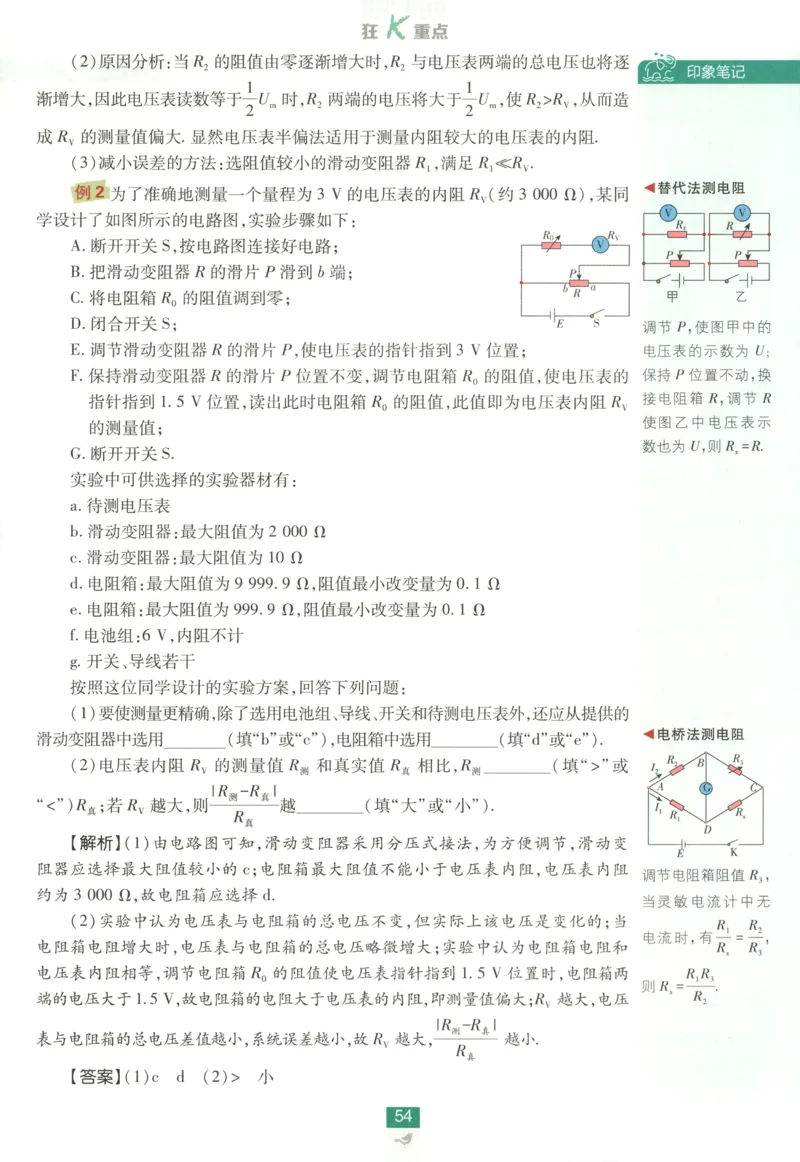 狂K重点_2026版高中必刷题_物理_2026版高中必刷题物理鲁科版_2026版高中必刷题物理必修三（鲁科版）