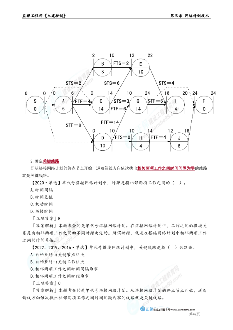 第三章　网络计划技术_监理工程师_2025监理工程师_2025年监理工程师-各大机构_2025年监理-土建目标_机构2-JG_01.精讲班-李.娜_进度控制（土建）（2025）_章节版讲义