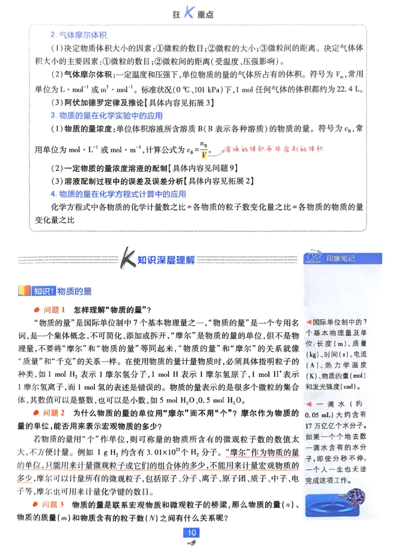 狂k重点2026版高中必刷题化学LK版必修1_化学_2026版高中必刷题化学《鲁科》_化学-鲁科-必修一