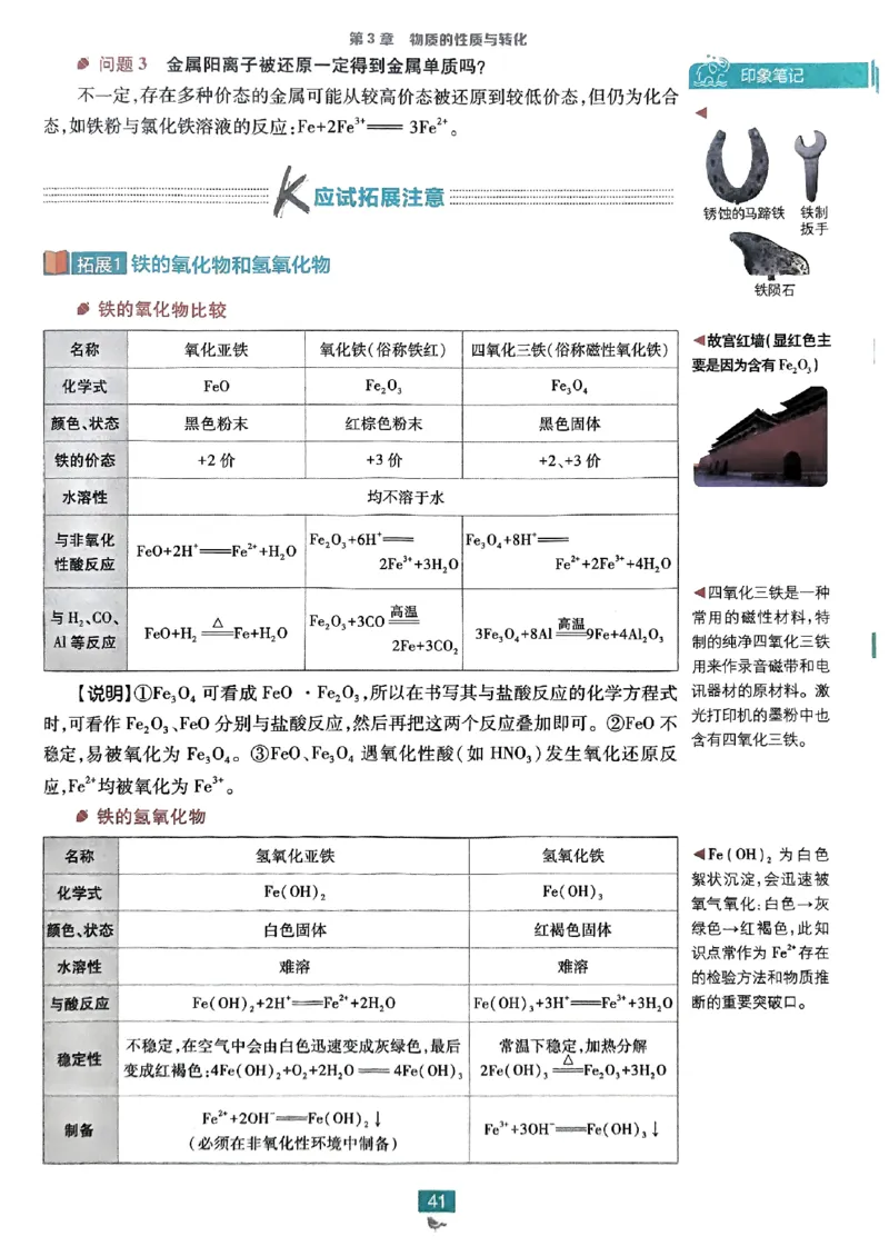 狂k重点2026版高中必刷题化学LK版必修1_化学_2026版高中必刷题化学《鲁科》_化学-鲁科-必修一