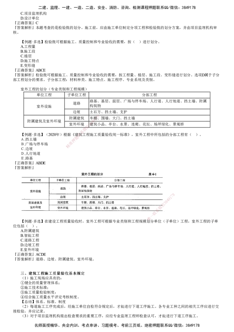 第01讲　建筑工程施工质量验收层次划分原则_监理工程师_2025监理工程师_2025年监理工程师SVIP_2025年监理土建控制SVIP_02-基础精讲✿高端面授✿深度强化