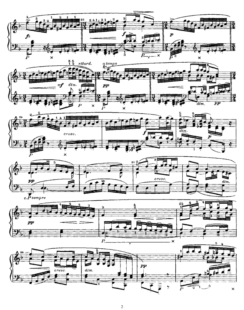 杜姆卡Dumka,Op35_一万首著名钢琴曲谱哈农贝多芬合集视频教学电子版高清无水印可打印_1古典钢琴知名音乐家谱_德沃夏克钢琴谱全集