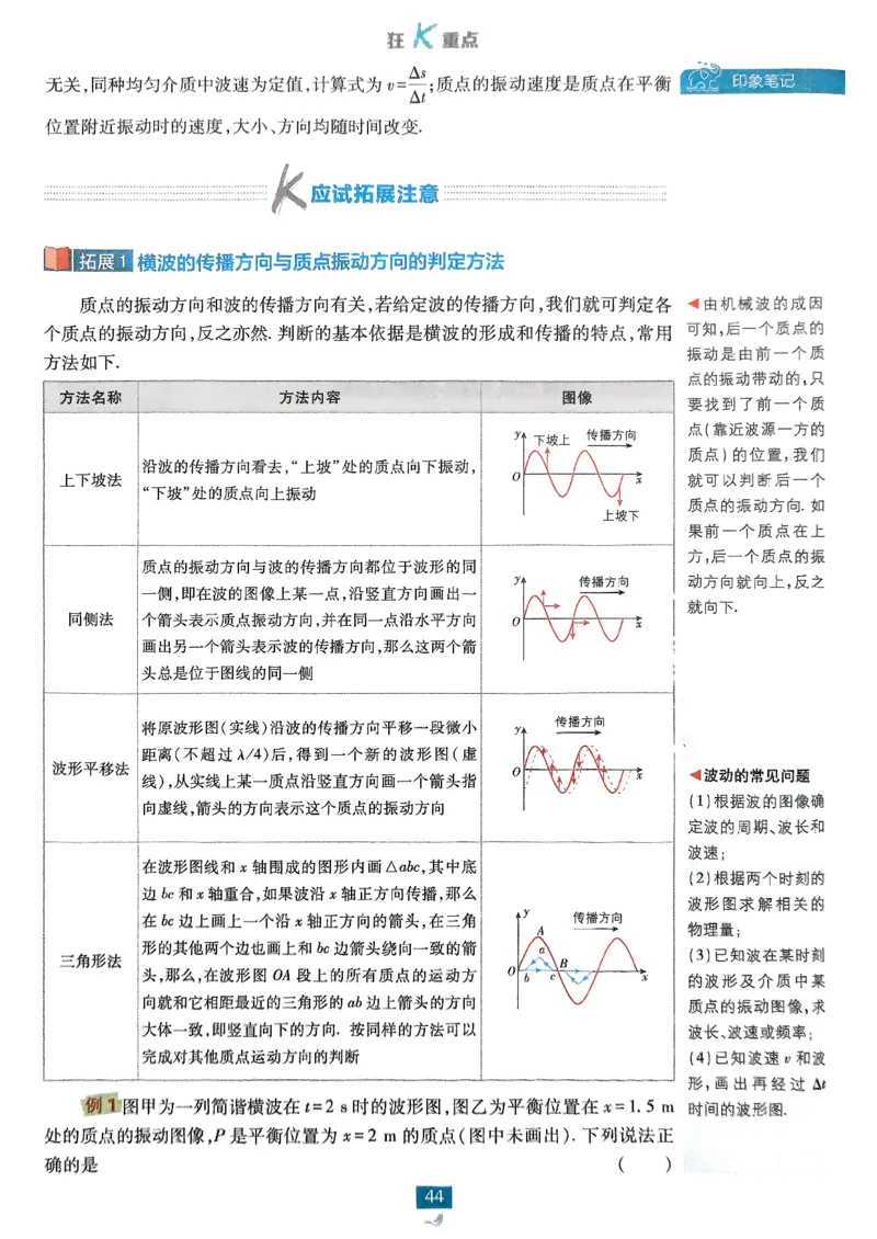2025秋高中必刷题物理RJ选修1狂K重点_2026版高中必刷题_物理_2026版高中必刷题物理人教版_2026版高中必刷题物理选修一人教版