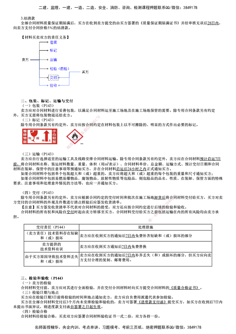 第01讲　材料设备采购合同管理_监理工程师_2025监理工程师_2025年监理工程师SVIP_2025年监理合同管理SVIP_04-冲刺串讲✿考点强化✿小灶集训_07-合同《考前串讲班》尹嘉JG