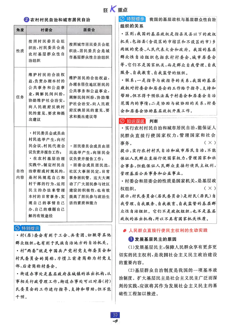 狂k重点政治必修3_2026版高中必刷题_政治_2026春高中必刷题政治必修3