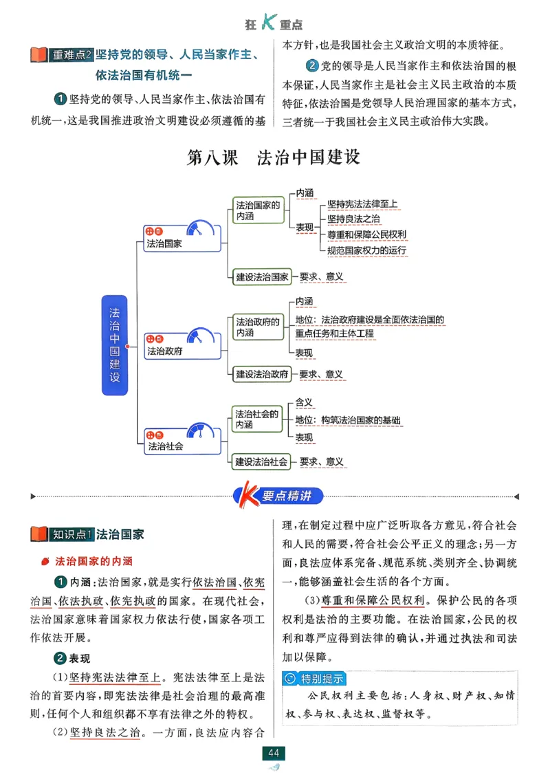 狂k重点政治必修3_2026版高中必刷题_政治_2026春高中必刷题政治必修3