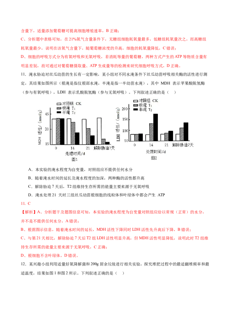 高三生物开学摸底考（黑龙江、吉林专用）（解析版）_2024年4月_其他_2023-2024学年高三下学期开学摸底考试卷_2023-2024学年高三生物下学期开学摸底考试卷
