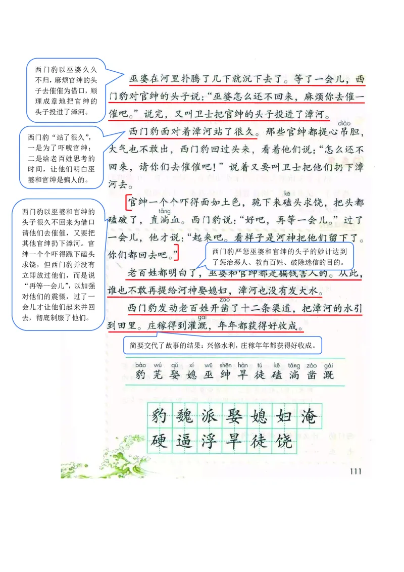 四年级上册语文部编版课堂笔记_小学1-6年级全部试卷_语文_四年级_3-9-1、小学四年级语文上册_3-9-1-1、复习、知识点、归纳汇总_部编版