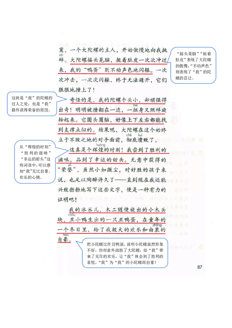 四年级上册语文部编版课堂笔记_小学1-6年级全部试卷_语文_四年级_3-9-1、小学四年级语文上册_3-9-1-1、复习、知识点、归纳汇总_部编版